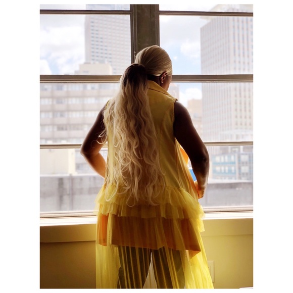 Yellow Blazer Tunic - Picture 4 of 4